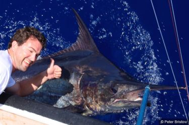 Jerry Pezzimenti with his first fish