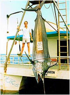 Henry Bryer - The FinNor man with his first Grander on Avalon